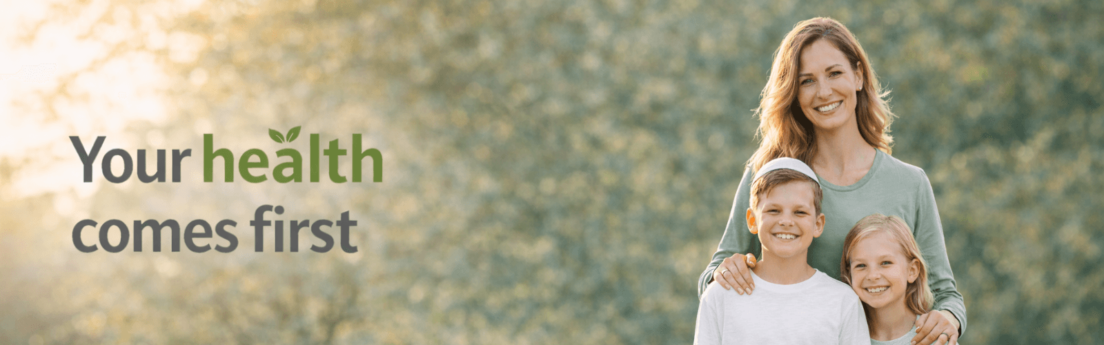 Banner outdoor Health family